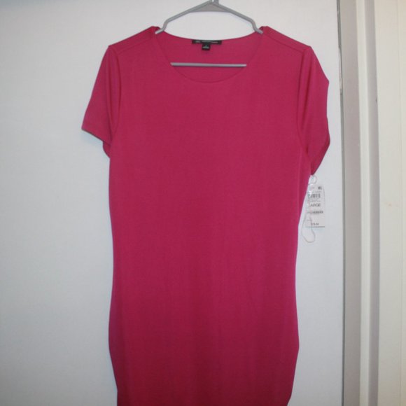 Satiny Ruched Mini Dress - Picture 8 of 8